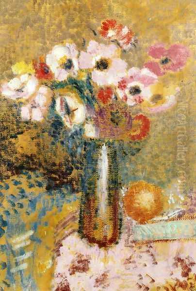 Poppies Oil Painting by Georges Lemmen