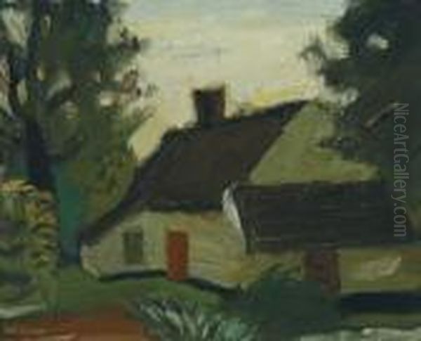 Petite Ferme Oil Painting by Gustave De Smet