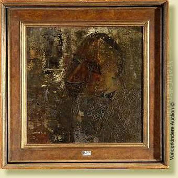 Tete D'homme Oil Painting by Gustave De Smet