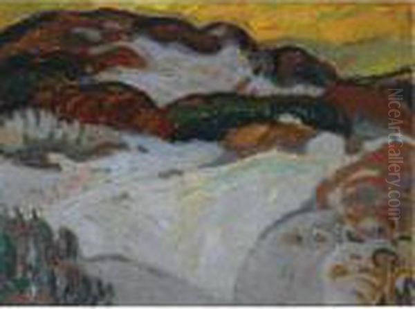 Duinen Oil Painting by Gustave De Smet