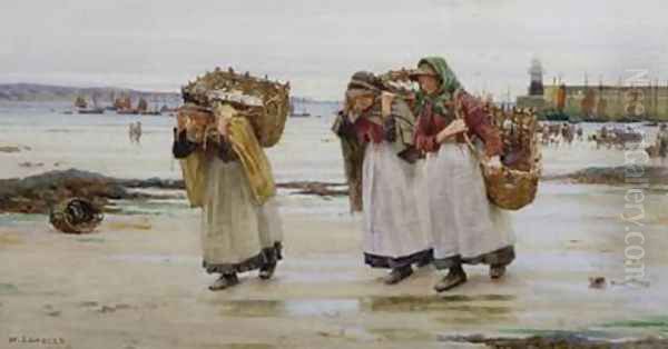 The Breadwinners 2 Oil Painting by Walter Langley