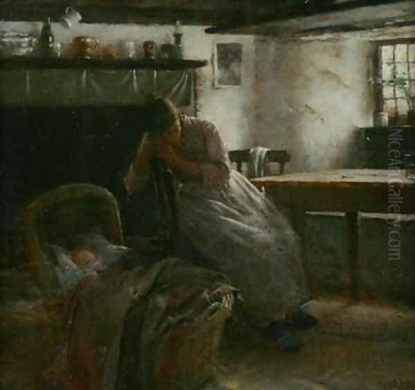 Daydreams Oil Painting by Walter Langley