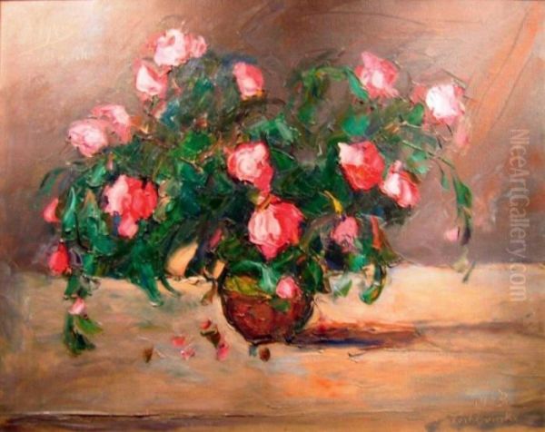 Bouquet De Fleurs by Vladimir De Terlikowski