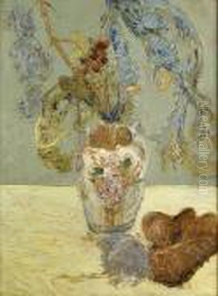 Vase De Fleurs by Vladimir De Terlikowski