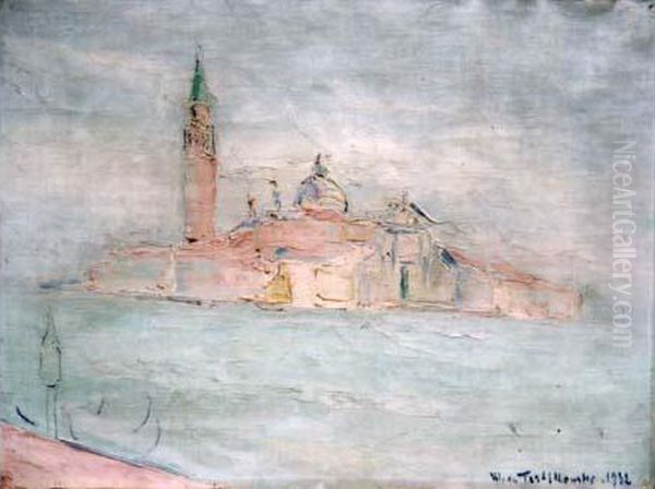 St. Georges Majeur (1932) Oil Painting by Vladimir De Terlikowski