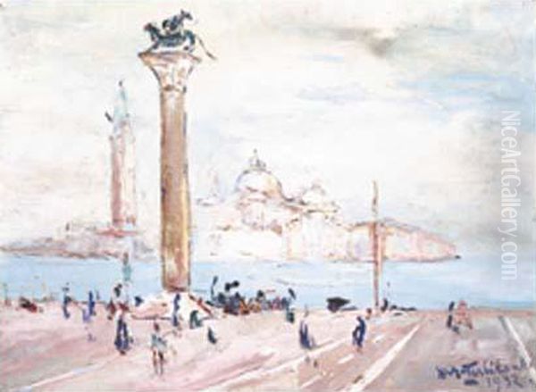 Vue De Venise by Vladimir De Terlikowski