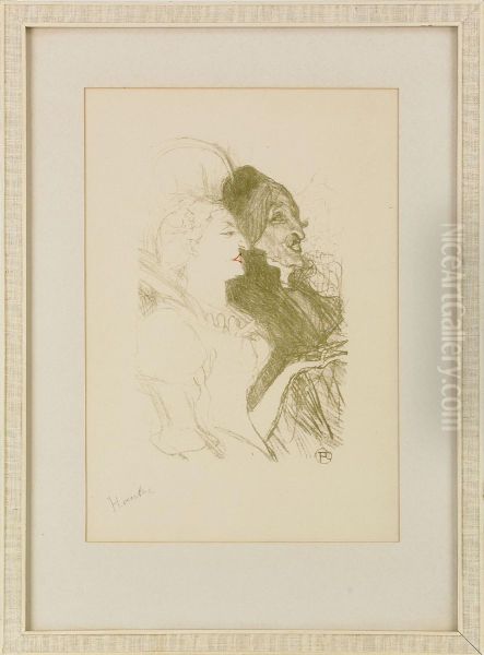 Carnaval Oil Painting by Henri De Toulouse-Lautrec