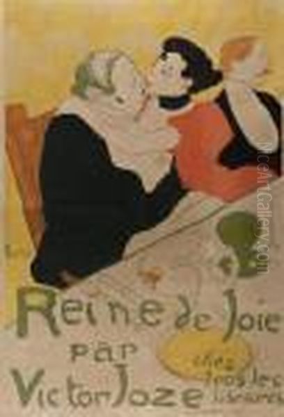 Rene De Joie Oil Painting by Henri De Toulouse-Lautrec