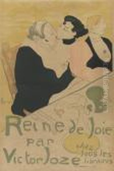 Reine De Joie Oil Painting by Henri De Toulouse-Lautrec