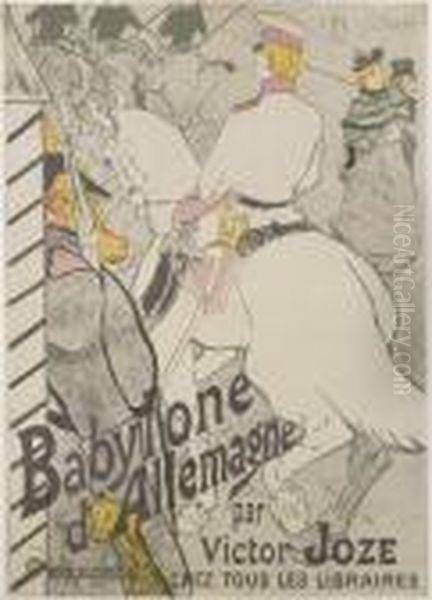 Babylone D'allemagne Oil Painting by Henri De Toulouse-Lautrec