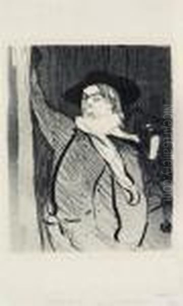 Aristide Bruant by Henri De Toulouse-Lautrec