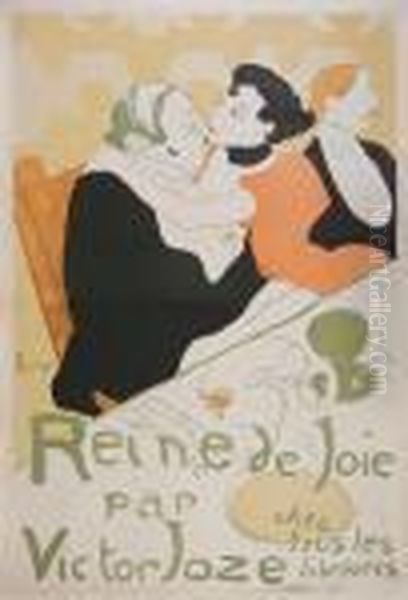 Reine De Joie Oil Painting by Henri De Toulouse-Lautrec