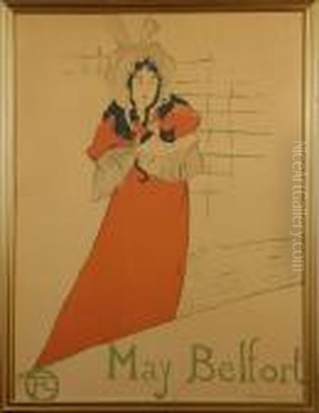 Maybelfort Oil Painting by Henri De Toulouse-Lautrec