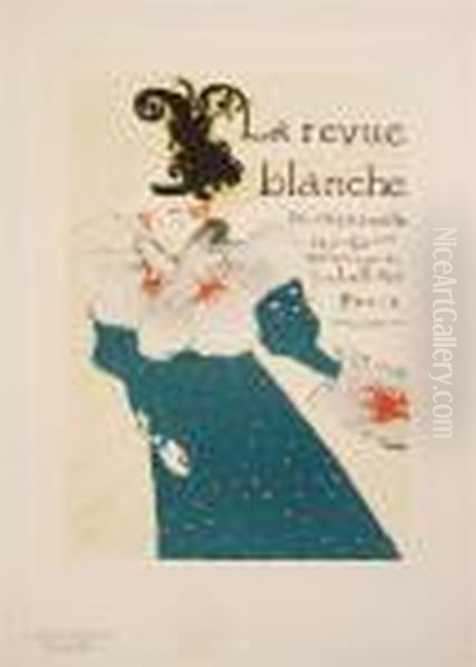 La Revue Blanche Oil Painting by Henri De Toulouse-Lautrec