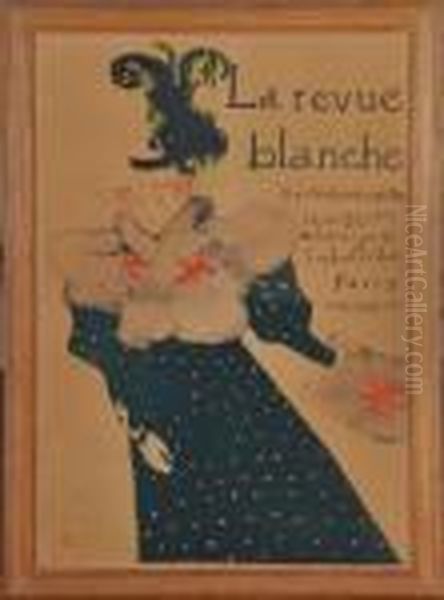 La Revue Blanche Oil Painting by Henri De Toulouse-Lautrec