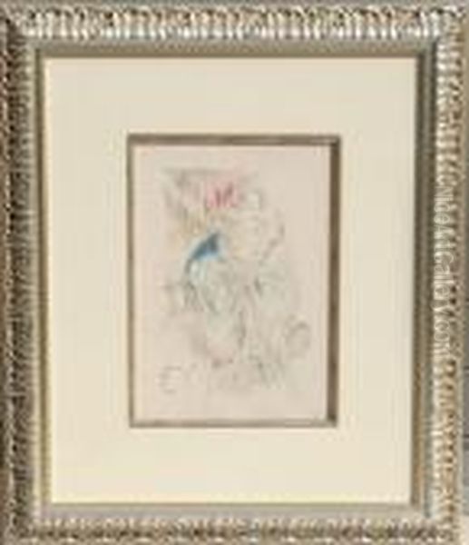 Elsa La Viennoise From The Dessinateur Oil Painting by Henri De Toulouse-Lautrec