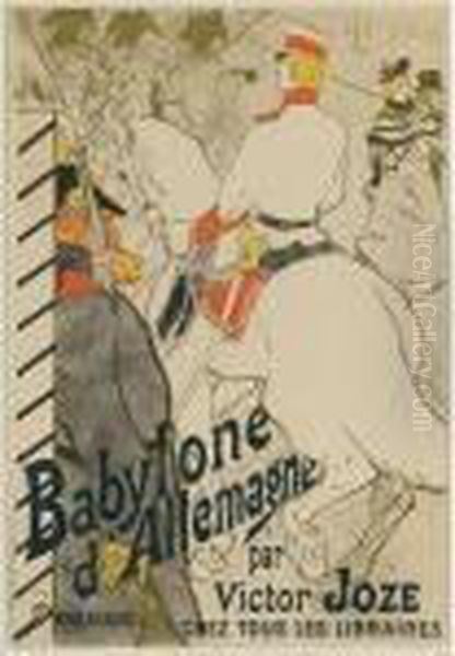 Babylon D'allemagne Oil Painting by Henri De Toulouse-Lautrec