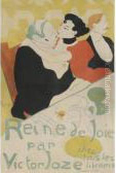 Reine De Joie Oil Painting by Henri De Toulouse-Lautrec