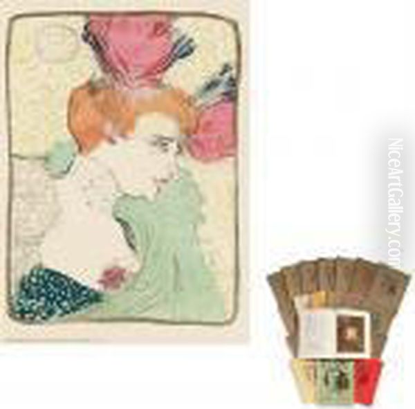 Mademoiselle Marcelle Lender Oil Painting by Henri De Toulouse-Lautrec