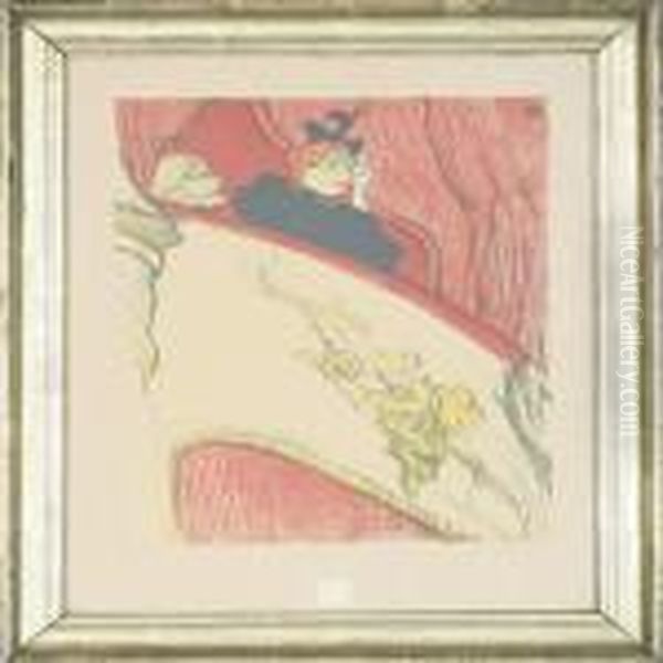 Couverture Pour Les Courtes Joies Oil Painting by Henri De Toulouse-Lautrec