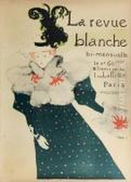 La Revue Blanche Oil Painting by Henri De Toulouse-Lautrec