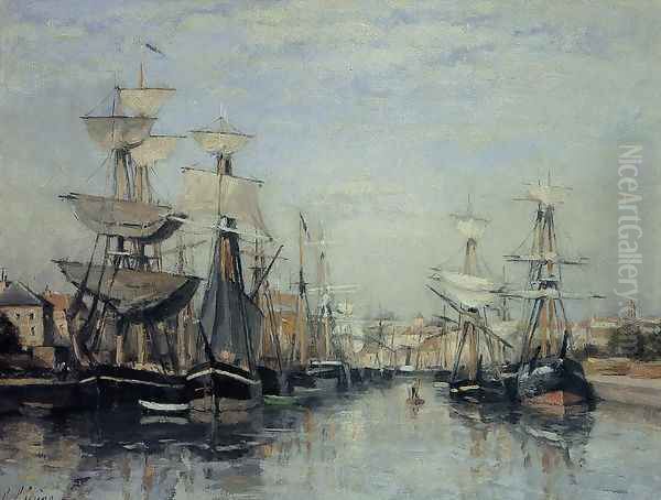 The Saint Pierre Basin Oil Painting by Stanislas Lepine