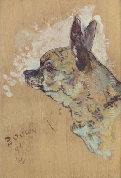 Boulou Oil Painting by Henri De Toulouse-Lautrec