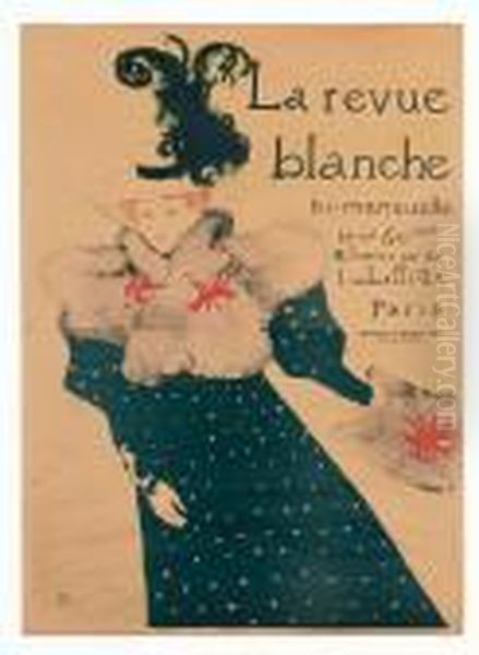 La Revue Blanche Oil Painting by Henri De Toulouse-Lautrec