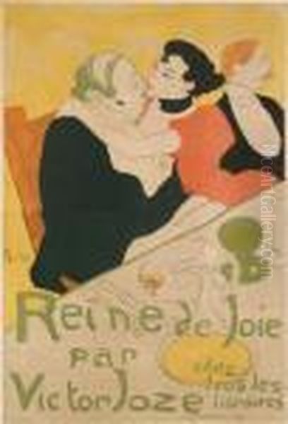 Reine De Joie Oil Painting by Henri De Toulouse-Lautrec