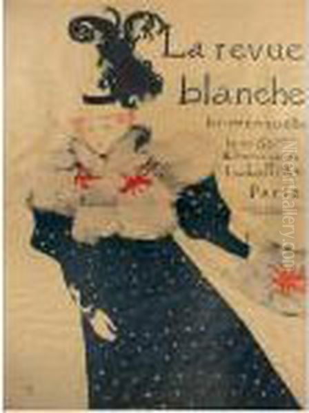 La Revue Blanche (d. 355; A. 115; W. P18) Oil Painting by Henri De Toulouse-Lautrec