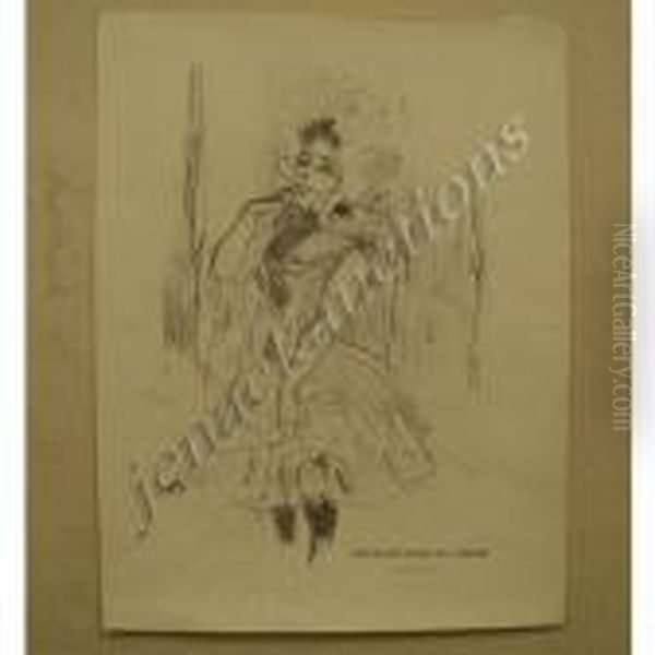 Toutes Ces Damesau Theatre Oil Painting by Henri De Toulouse-Lautrec