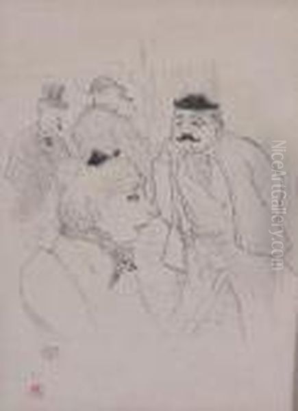 Lithograph Oil Painting by Henri De Toulouse-Lautrec