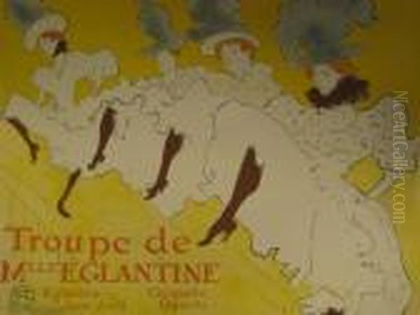 Toulouse-lautrec, French Oil Painting by Henri De Toulouse-Lautrec