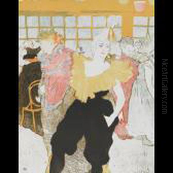 Elles (folio) Oil Painting by Henri De Toulouse-Lautrec