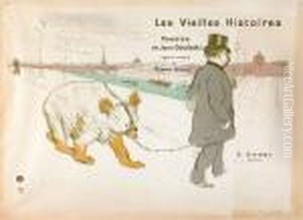 Les Vieilles Histoires Oil Painting by Henri De Toulouse-Lautrec