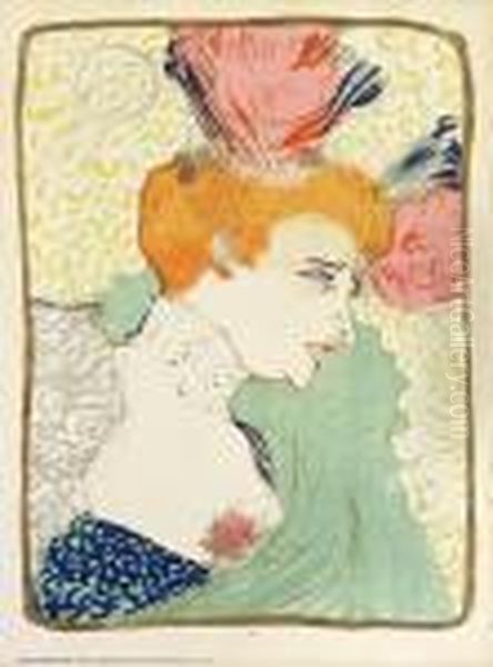 Untitled Oil Painting by Henri De Toulouse-Lautrec