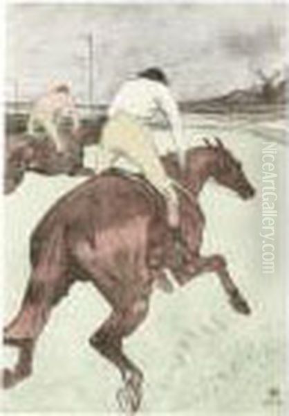 Le Jockey (d. 279; W. 308; Adr. 345) by Henri De Toulouse-Lautrec