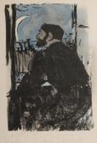 Nuit Blanche Oil Painting by Henri De Toulouse-Lautrec