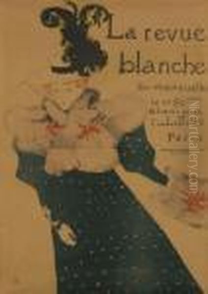 La Revue Blanche (d. 355; W. P16; Adr. 130) Oil Painting by Henri De Toulouse-Lautrec