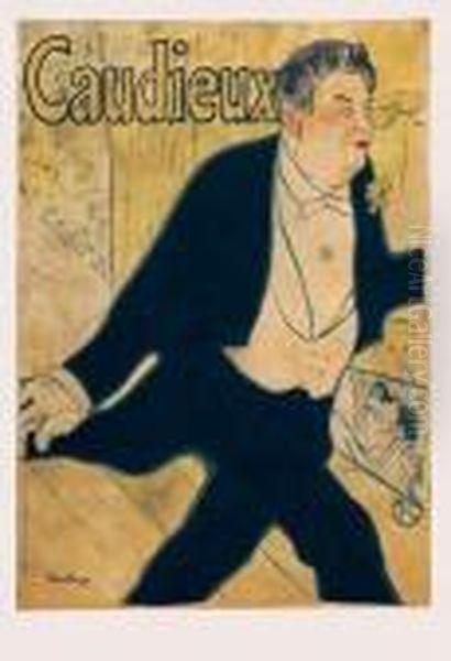 Caudieux. Oil Painting by Henri De Toulouse-Lautrec