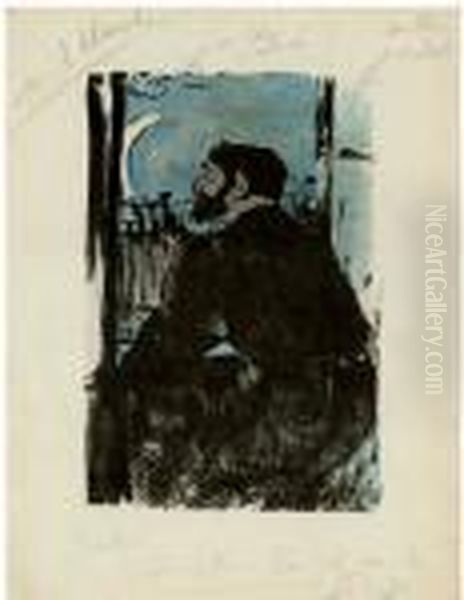 Nuit Blanche Oil Painting by Henri De Toulouse-Lautrec