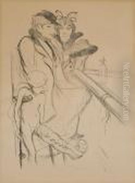 Eros Vannelithograph Oil Painting by Henri De Toulouse-Lautrec