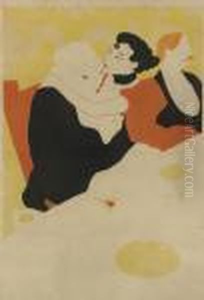 Reine De Joie (d. 342; W. P3; Adr. 5) Oil Painting by Henri De Toulouse-Lautrec