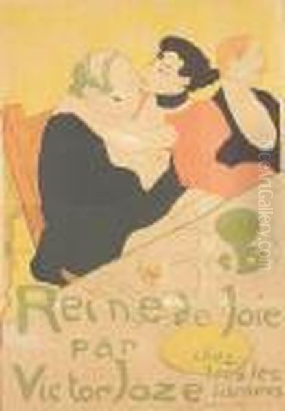 Reine De Joie Oil Painting by Henri De Toulouse-Lautrec