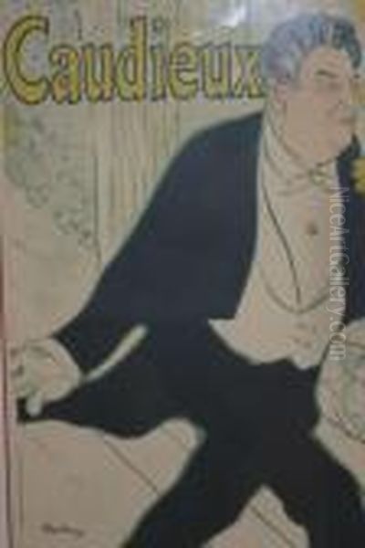 Caudieux Oil Painting by Henri De Toulouse-Lautrec