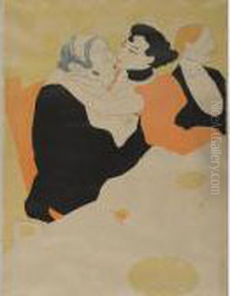 Reine De Joie Oil Painting by Henri De Toulouse-Lautrec