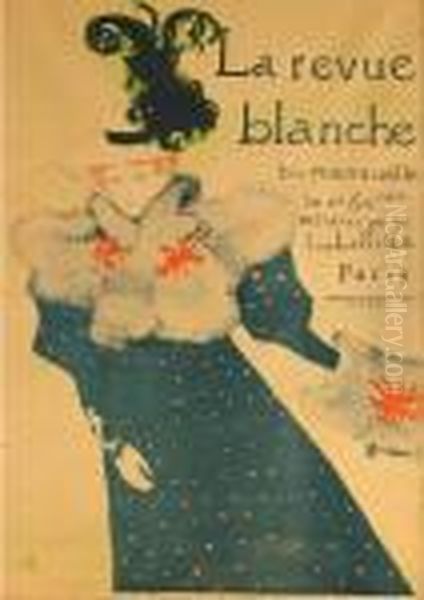 La Revue Blanche Oil Painting by Henri De Toulouse-Lautrec