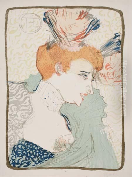 Untitled Oil Painting by Henri De Toulouse-Lautrec