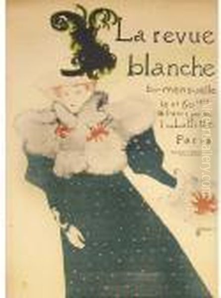 La Revue Blanche Oil Painting by Henri De Toulouse-Lautrec