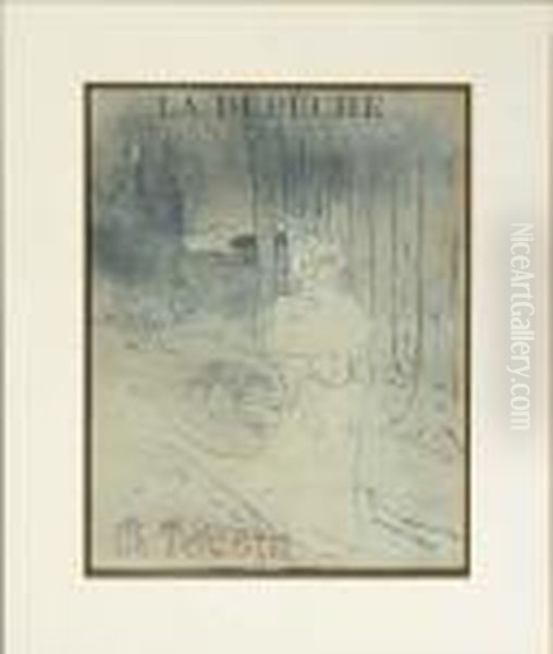 Le Chatelaine Ou Le Tocsin Oil Painting by Henri De Toulouse-Lautrec